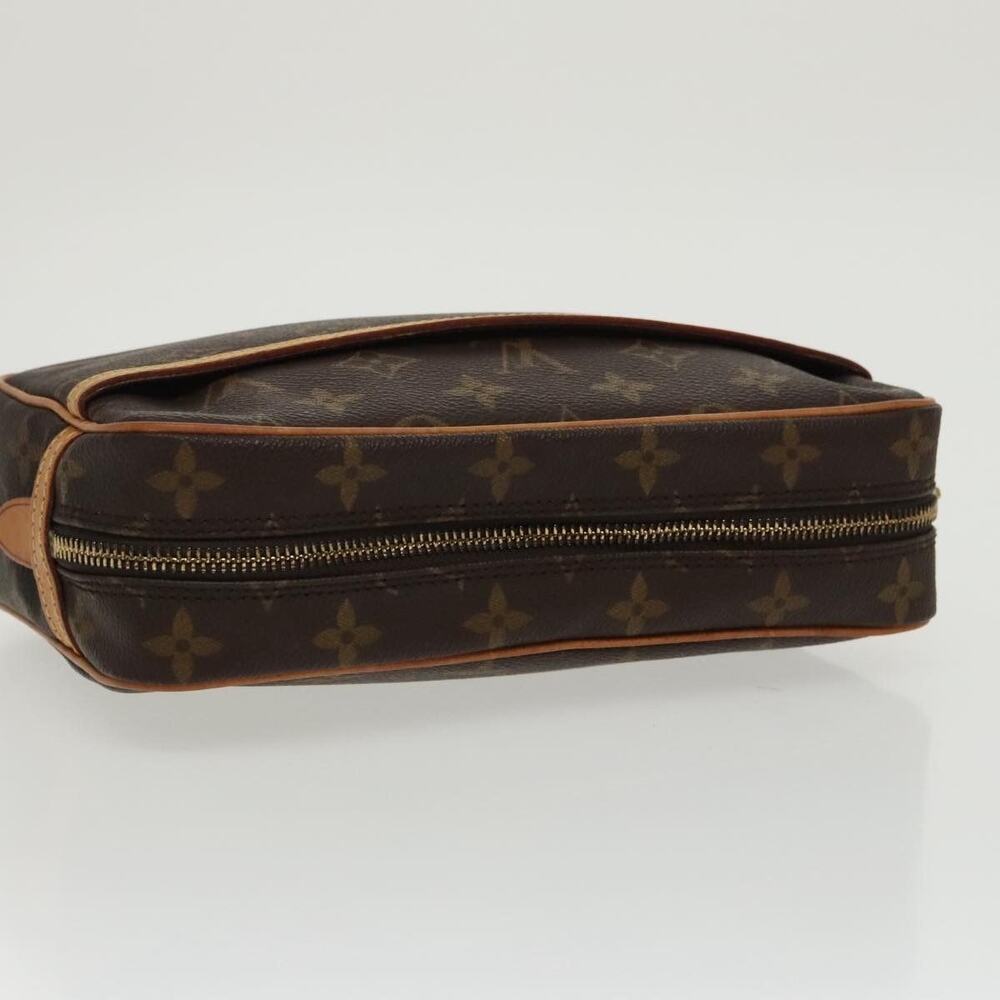 Louis Vuitton Monogram Compiegne 23 Clutch Bag Brown - Picture 3 of 13